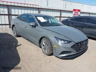 2020 Hyundai Sonata SEL with VIN 5NPEF4JA9LH009824, listed as a IAAI auction lot 41795181 with 55,068 mi miles. Bid and sale history available at carsss.com. Image 1.