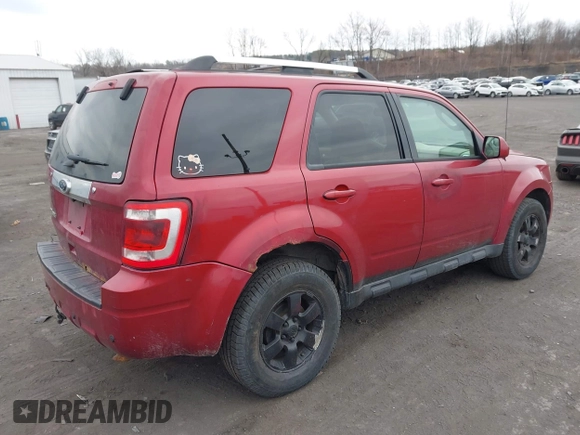 2012 Ford Escape Limited with VIN 1FMCU9E7XCKB49614, listed as a IAAI auction lot 41912644 with 160,258 mi miles. Bid and sale history available at carsss.com. Image 4.