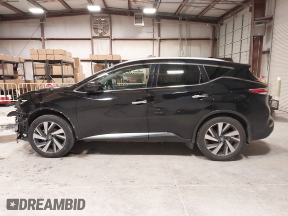 2018 Nissan Murano SV with VIN 5N1AZ2MG3JN189028, listed as a IAAI auction lot 41292450 with 126,997 mi miles and . Bid and sale history available at carsss.com. Image 15.