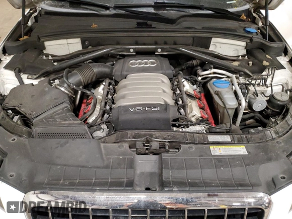 2012 Audi Q5 3.2L Premium Plus with VIN WA1DKAFP5CA076957, listed as a Copart auction lot 88520905 with 86,369 mi miles and Salvage Title. Bid and sale history available at carsss.com. Image 12.