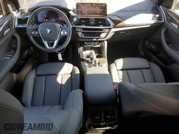 2020 BMW X3 xDrive30i z VIN 5UXTY5C03L9C51398, wystawiony jako Copart lot #53324705 z przebiegiem 17 280 mil mil oraz Szkody całkowita. Historia ofert i sprzedaży dostępna na DreamBid. Obrazek 8.