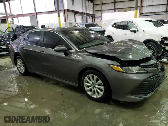 2020 Toyota Camry LE with VIN 4T1C11AK8LU345110, listed as a Copart auction lot 45879535 with 142,356 mi miles and Non Repairable. Bid and sale history available at carsss.com. Image 4.