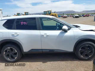 2025 Nissan Rogue SV with VIN 5N1BT3BA4SC796336, listed as a IAAI auction lot 42121637 with 10,193 mi miles. Bid and sale history available at carsss.com. Image 14.