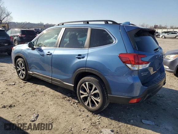 2022 Subaru Forester Limited with VIN JF2SKAPC5NH461200, listed as a Copart auction lot 48054935 with 12,037 mi miles and Salvage Title. Bid and sale history available at carsss.com. Image 2.