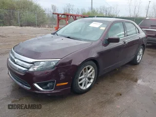 2012 Ford Fusion SEL with VIN 3FAHP0JA7CR356526, listed as a IAAI auction lot 42040375 with 206,818 mi miles. Bid and sale history available at carsss.com. Image 2.
