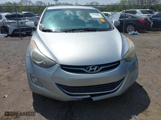 2013 Hyundai Elantra GLS with VIN 5NPDH4AE1DH419091, listed as a IAAI auction lot 42018882 with 170,960 mi miles. Bid and sale history available at carsss.com. Image 6.