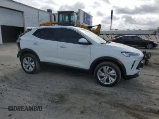 2024 Buick Encore GX Preferred with VIN KL4AMCSL2RB001860, listed as a Copart auction lot 50561185 with 34,854 mi miles and Salvage title. Bid and sale history available at DreamBid. Image 4.