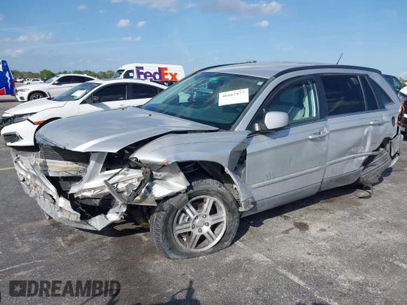 2007 Chrysler Pacifica Touring with VIN 2A8GF68X67R334513, listed as a IAAI auction lot 41662877 with 121,823 mi miles and . Bid and sale history available at DreamBid. Image 18.