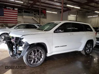 2020 Jeep Grand Cherokee Limited X z VIN 1C4RJFBT8LC185531, wystawiony jako Copart lot #46288235 z przebiegiem 71 291 mil mil oraz Szkoda całkowita • Salvage title. Historia ofert i sprzedaży dostępna na DreamBid. Obrazek 1.