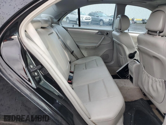 2006 Mercedes-Benz C 230 Sport with VIN WDBRF52H16F766913, listed as a Copart auction lot 42651805 with 129,701 mi miles and Salvage Title. Bid and sale history available at carsss.com. Image 10.