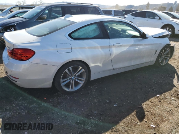 2017 BMW 4 Series 430i with VIN WBA4R7C51HK876483, listed as a Copart auction lot 44781505 with 32,784 mi miles and Salvage Title. Bid and sale history available at DreamBid. Image 3.