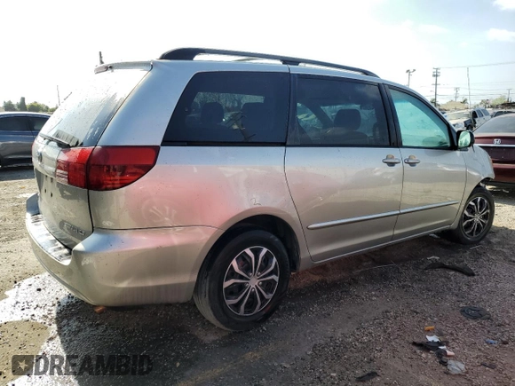 2005 Toyota Sienna CE with VIN 5TDZA23C95S280141, listed as a Copart auction lot 54246865 with 176,297 mi miles and Salvage Title. Bid and sale history available at carsss.com. Image 3.