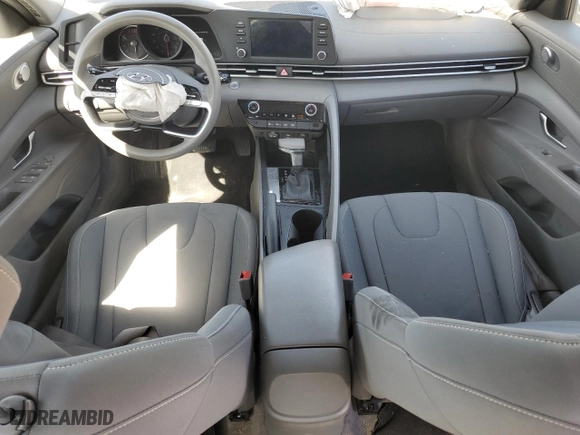 2021 Hyundai Elantra SEL with VIN 5NPLM4AG2MH039721, listed as a Copart auction lot 48356375 with 55,289 mi miles and Salvage Title. Bid and sale history available at carsss.com. Image 8.