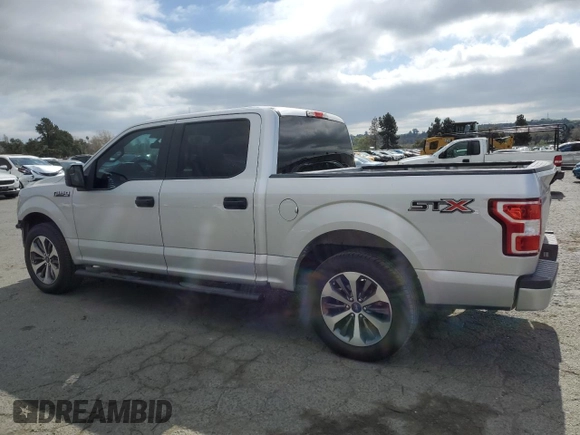 2019 Ford F-150 XL with VIN 1FTEW1CP3KKE38442, listed as a Copart auction lot 50434425 with 83,099 mi miles and Salvage title. Bid and sale history available at DreamBid. Image 2.