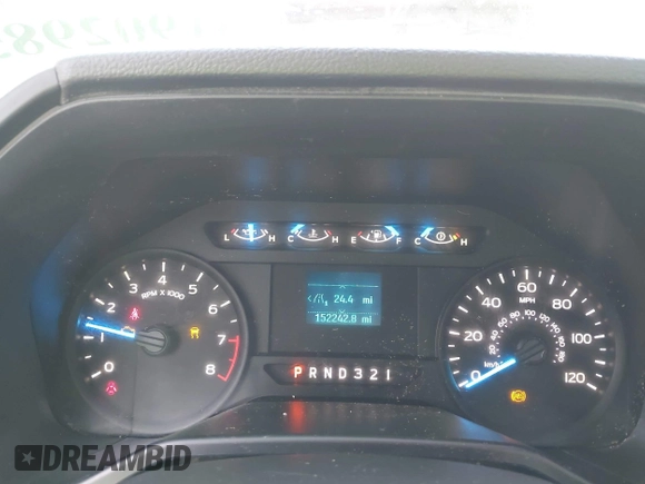 2017 Ford F-150 XL with VIN 1FTMF1C88HKC40307, listed as a IAAI auction lot 41902985 with 152,242 mi miles and . Bid and sale history available at DreamBid. Image 7.