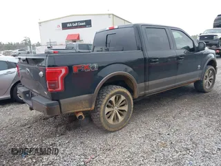 2016 Ford F-150 XLT with VIN 1FTEW1EG1GFC00604, listed as a IAAI auction lot 41519752 with 120,834 mi miles. Bid and sale history available at carsss.com. Image 4.