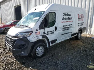 2023 Ram ProMaster Cargo with VIN 3C6MRVJG5PE530120, listed as a Copart auction lot 45727275 with 53,871 mi miles and Salvage Title. Bid and sale history available at DreamBid. Image 1.