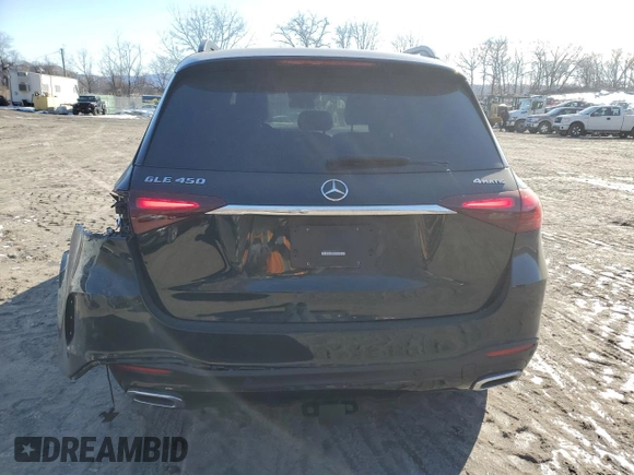 2024 Mercedes-Benz GLE 450 с VIN 4JGFB5KB0RB181971, выставлен на аукционе Copart как лот 45401005 с пробегом 11 440 миль миль и Списание • Salvage title. История ставок и продаж доступна на DreamBid. Изображение 6.