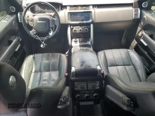 2017 Land Rover Range Rover HSE z VIN SALGS2FVXHA353741, wystawiony jako Copart lot #55454805 z przebiegiem 123 651 mil mil oraz Czysty tytuł • Clean title. Historia ofert i sprzedaży dostępna na DreamBid. Obrazek 8.