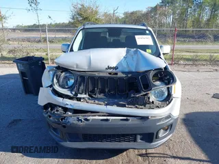 2017 Jeep Renegade Latitude with VIN ZACCJABB9HPE65123, listed as a IAAI auction lot 41856382 with 73,678 mi miles. Bid and sale history available at carsss.com. Image 11.