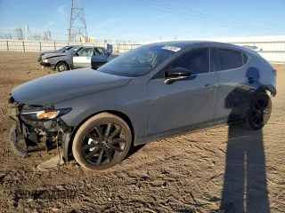 2024 Mazda 3 S Carbon Edition with VIN JM1BPBLMXR1654672, listed as a Copart auction lot 85276304 with 5,529 mi miles and Salvage Title. Bid and sale history available at DreamBid. Image 1.