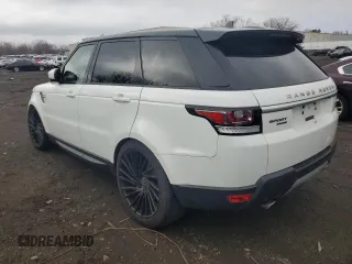 2016 Land Rover Range Rover Sport V6 HSE with VIN SALWR2PF1GA660146, listed as a Copart auction lot 51241655 with 57,282 mi miles and Salvage Title. Bid and sale history available at carsss.com. Image 2.