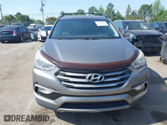 2017 Hyundai Santa Fe Sport 2.4L with VIN 5NMZU3LB9HH001167, listed as a IAAI auction lot 42061866 with 144,441 mi miles. Bid and sale history available at carsss.com. Image 6.