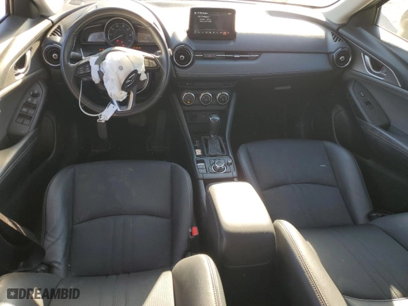 2019 Mazda CX-3 Touring with VIN JM1DKDC74K0424103, listed as a Copart auction lot 82026654 with 74,315 mi miles and Salvage Title. Bid and sale history available at carsss.com. Image 8.