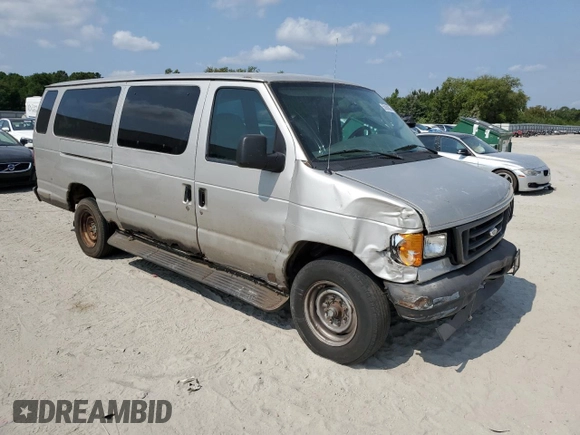 2003 Ford Econoline Passenger XL z VIN 1FBSS31S13HB64470, wystawiony jako Copart lot #55650805 z przebiegiem 278 968 mil mil oraz Szkoda całkowita • Salvage title. Historia ofert i sprzedaży dostępna na DreamBid. Obrazek 4.
