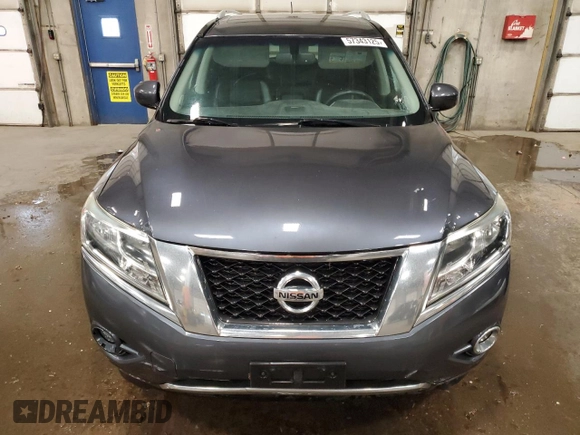 2014 Nissan Pathfinder SL z VIN 5N1AR2MM8EC687054, wystawiony jako Copart lot #57343125 z przebiegiem 177 237 mil mil oraz Czysty tytuł • Clean title. Historia ofert i sprzedaży dostępna na DreamBid. Obrazek 5.