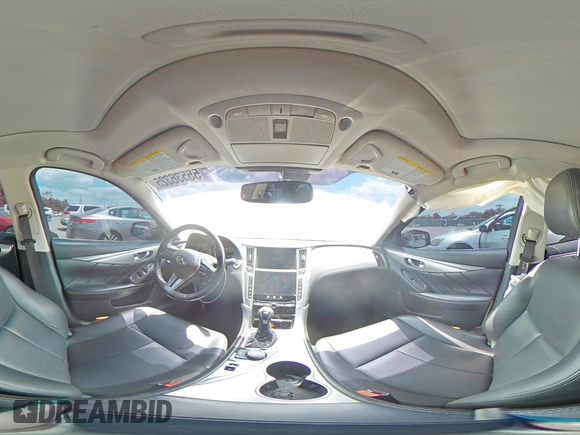 2020 Infiniti Q50 Luxe z VIN JN1EV7AP1LM204284, wystawiony jako Copart lot #55536325 z przebiegiem 99 332 mil mil oraz Nie do naprawy • Non repairable. Historia ofert i sprzedaży dostępna na DreamBid. Obrazek 14.