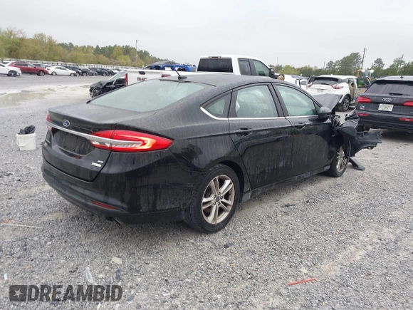 2018 Ford Fusion SE with VIN 3FA6P0HD9JR195794, listed as a IAAI auction lot 41915478 with 66,179 mi miles. Bid and sale history available at carsss.com. Image 4.