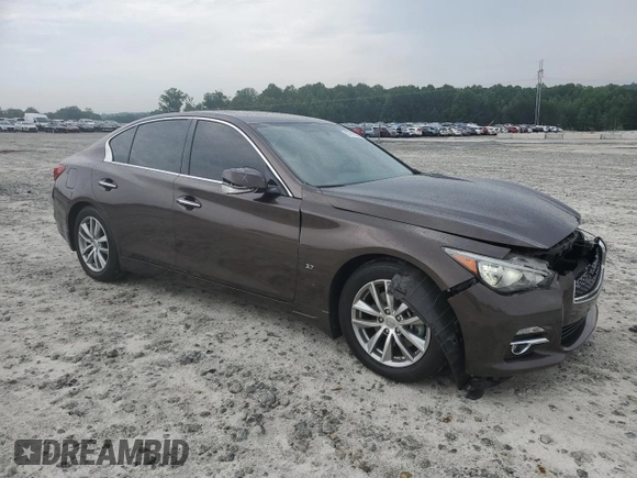 2015 Infiniti Q50 Premium z VIN JN1BV7AP5FM353448, wystawiony jako Copart lot #57115325 z przebiegiem 104 721 mil mil oraz Szkoda całkowita • Salvage title. Historia ofert i sprzedaży dostępna na DreamBid. Obrazek 4.