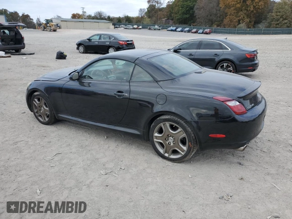 2007 Lexus SC 430 with VIN JTHFN45Y279013600, listed as a Copart auction lot 78139444 with 129,950 mi miles and Salvage Title. Bid and sale history available at DreamBid. Image 2.