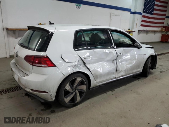 2018 Volkswagen Golf GTI S with VIN 3VW447AU5JM250863, listed as a Copart auction lot 45706455 with 94,440 mi miles and Salvage Title. Bid and sale history available at carsss.com. Image 3.
