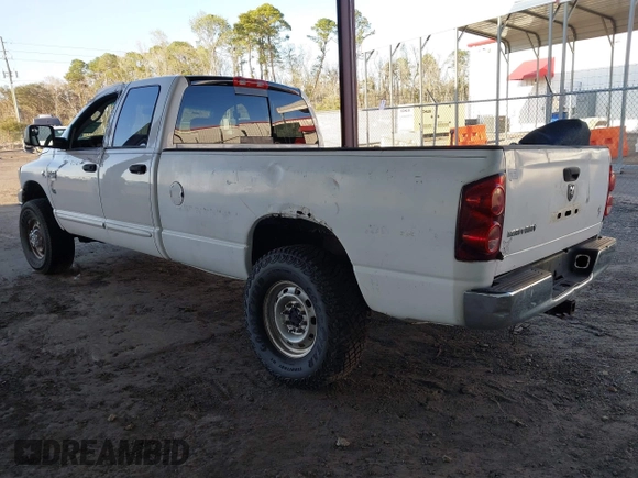 2007 Dodge Ram 2500 SLT with VIN 3D7KS28C87G734474, listed as a IAAI auction lot 41718467 with 293,013 mi miles. Bid and sale history available at carsss.com. Image 3.