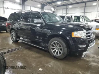 2016 Ford Expedition Max Platinum with VIN 1FMJK1MTXGEF03584, listed as a Copart auction lot 55756615 with 174,318 mi miles and Salvage title. Bid and sale history available at DreamBid. Image 4.