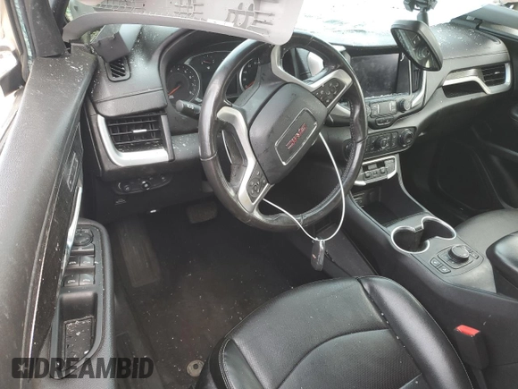 2022 GMC Terrain SLT with VIN 3GKALVEV0NL109666, listed as a Copart auction lot 57865495 with 75,738 mi miles and Salvage title. Bid and sale history available at DreamBid. Image 8.