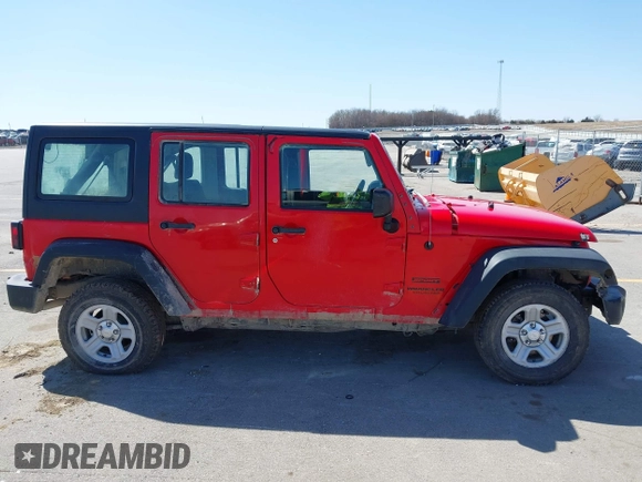 2016 Jeep Wrangler Unlimited Sport RHD with VIN 1C4BJWKG2GL321551, listed as a IAAI auction lot 41975136 with 229,019 mi miles and . Bid and sale history available at DreamBid. Image 14.