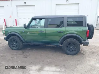2023 Ford Bronco with VIN 1FMDE5BH0PLB87215, listed as a IAAI auction lot 41672530 with 20,863 mi miles. Bid and sale history available at carsss.com. Image 14.