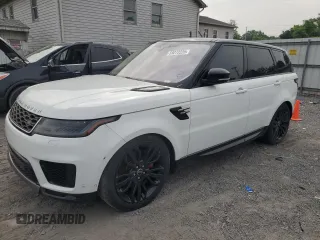 2020 Land Rover Range Rover Sport HSE z VIN SALWR2SU0LA896724, wystawiony jako Copart lot #59272225 z przebiegiem Nie podano mil oraz Czysty tytuł • Clean title. Historia ofert i sprzedaży dostępna na DreamBid. Obrazek 1.