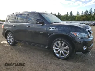 2014 Infiniti QX80 with VIN JN8AZ2NE1E9064663, listed as a Copart auction lot 69430324 with 175,996 mi miles and Clean Title. Bid and sale history available at carsss.com. Image 4.