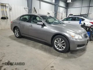 2007 Infiniti G35 with VIN JNKBV61F67M813795, listed as a Copart auction lot 53996345 with 159,113 mi miles and Clean Title. Bid and sale history available at carsss.com. Image 4.