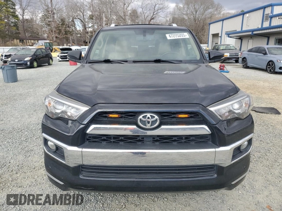 2014 Toyota 4Runner Limited with VIN JTEBU5JR2E5189179, listed as a Copart auction lot 47225205 with 170,296 mi miles and Salvage Title. Bid and sale history available at carsss.com. Image 5.