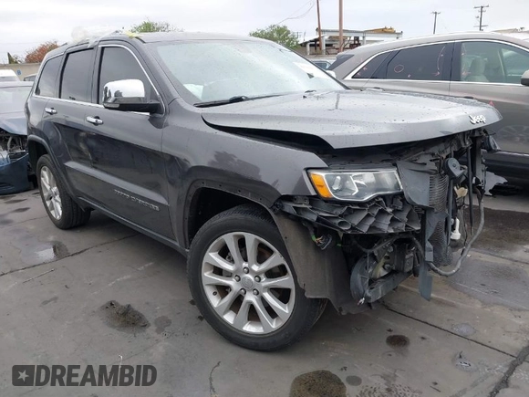 2017 Jeep Grand Cherokee Limited with VIN 1C4RJEBG7HC956114, listed as a IAAI auction lot 41763661 with 88,038 mi miles. Bid and sale history available at carsss.com. Image 1.