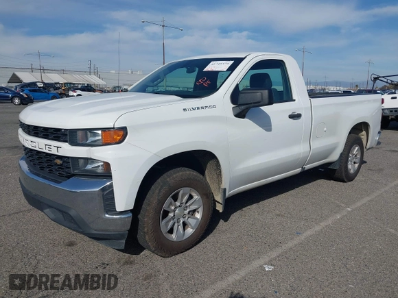 2020 Chevrolet Silverado 1500 Work Truck with VIN 3GCNWAEF6LG278389, listed as a IAAI auction lot 41749375 with 133,647 mi miles. Bid and sale history available at carsss.com. Image 21.