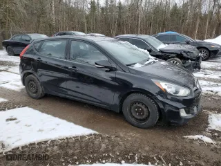 2014 Hyundai Accent SE with VIN KMHCU5AE8EU184754, listed as a Copart auction lot 50075125 with 123,984 mi miles and Clean Title. Bid and sale history available at carsss.com. Image 4.