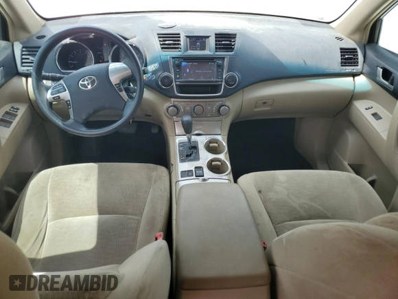 2013 Toyota Highlander with VIN 5TDZA3EH7DS041247, listed as a Copart auction lot 54598755 with 143,619 mi miles and Salvage Title. Bid and sale history available at DreamBid. Image 8.
