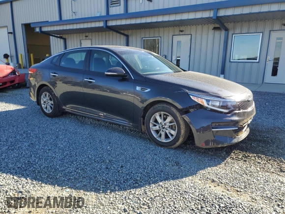 2017 Kia Optima LX with VIN 5XXGT4L35HG177883, listed as a Copart auction lot 50220195 with 108,058 mi miles and Salvage title. Bid and sale history available at DreamBid. Image 4.
