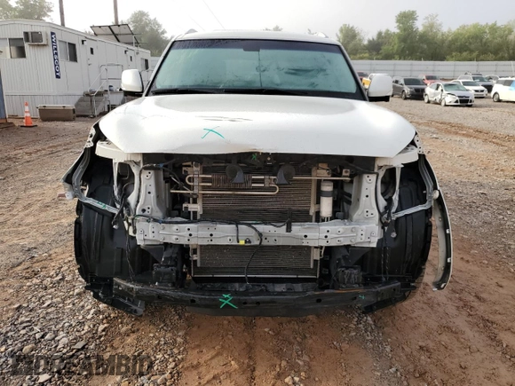 2017 Infiniti QX80 with VIN JN8AZ2NE8H9161010, listed as a Copart auction lot 72314114 with 63,025 mi miles and Salvage Title. Bid and sale history available at carsss.com. Image 5.